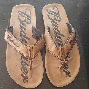 Budweiser Flip Flops